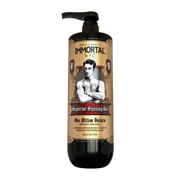 IMMORTAL NYC ONE MILLION SUPERIOR SHAVING GEL 1000ML