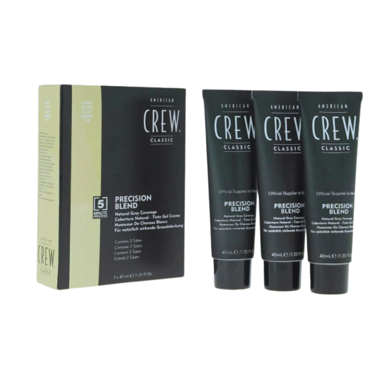 738678248362 AMERICAN CREW PRECISION BLEND LIGHT 7-8 120ML - Imagen 1