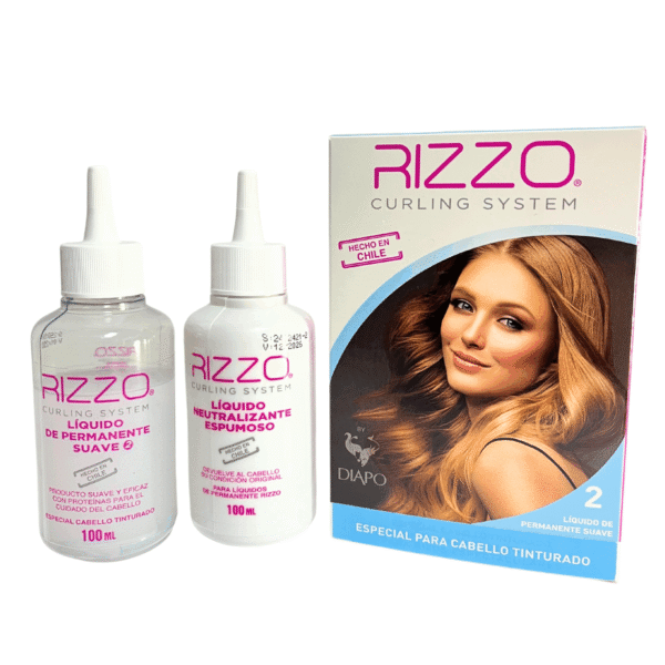 KIT LIQUIDO PERMANENTE RIZZO SUAVE 2 100ML