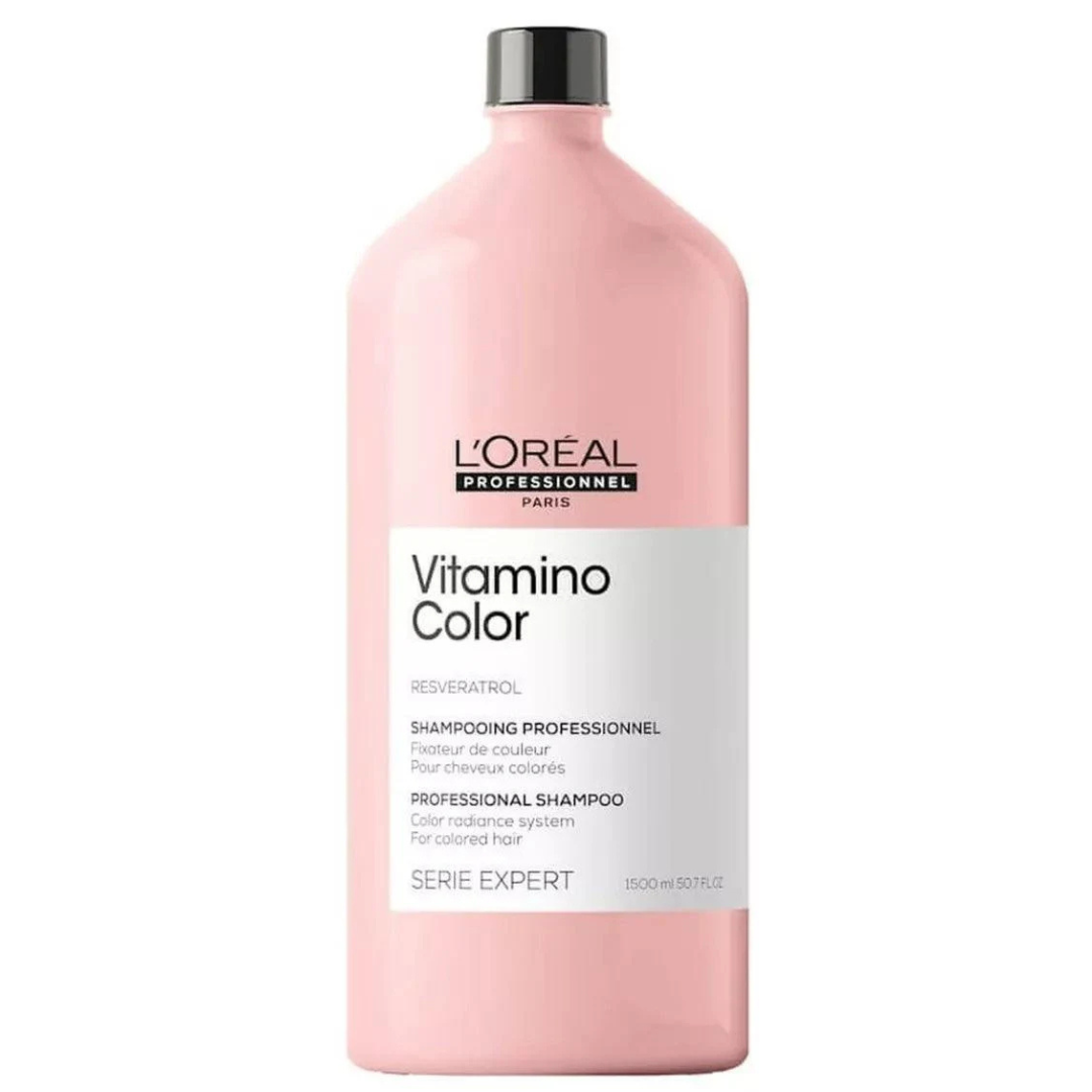LP SE21 SHAMPOO VITAMINO C 1500ML LOREAL (1) LP SE21 SHAMPOO VITAMINO COLOR 1500ML LOREAL - Imagen 1