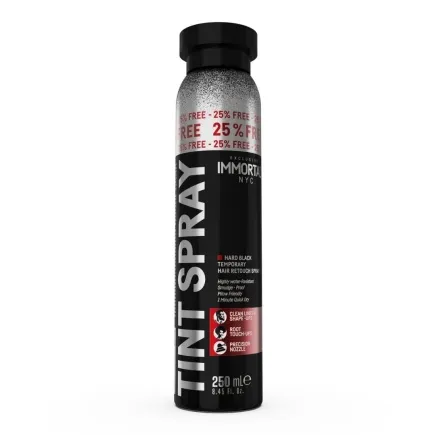 IMMORTAL NYC TINTE SPRAY TEMPORARY BLACK 250ML