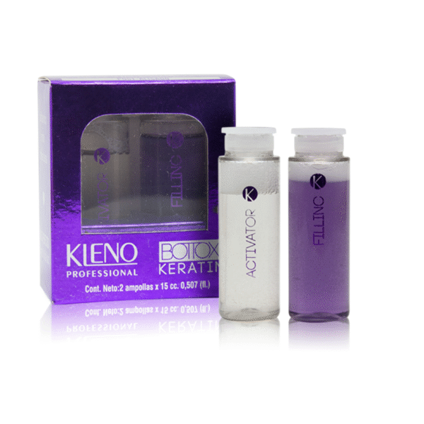 AMPOLLAS ALISADO BOTTOX KERATIN (2) X 15CC KLENO