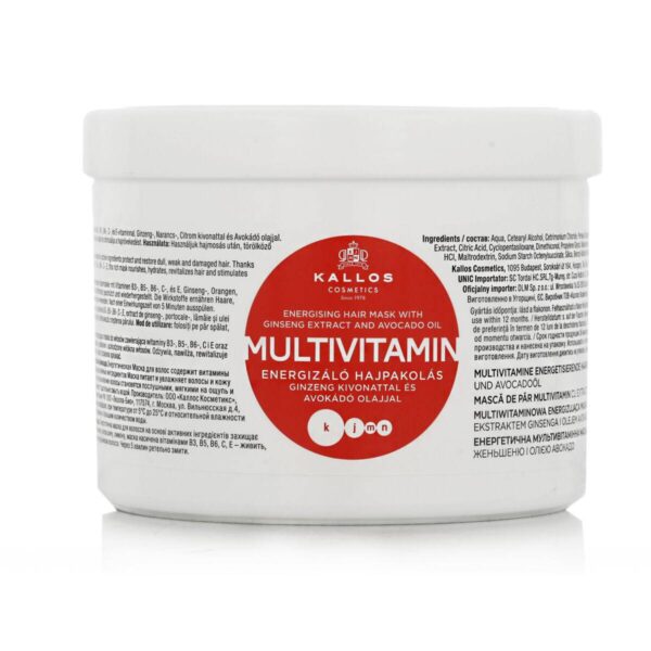KJMN MULTIVITAMIN HAIR MASK 500ML KALLOS