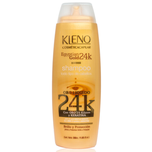 SHAMPOO EGYPTIAN GOLD 24K 350CC KLENO