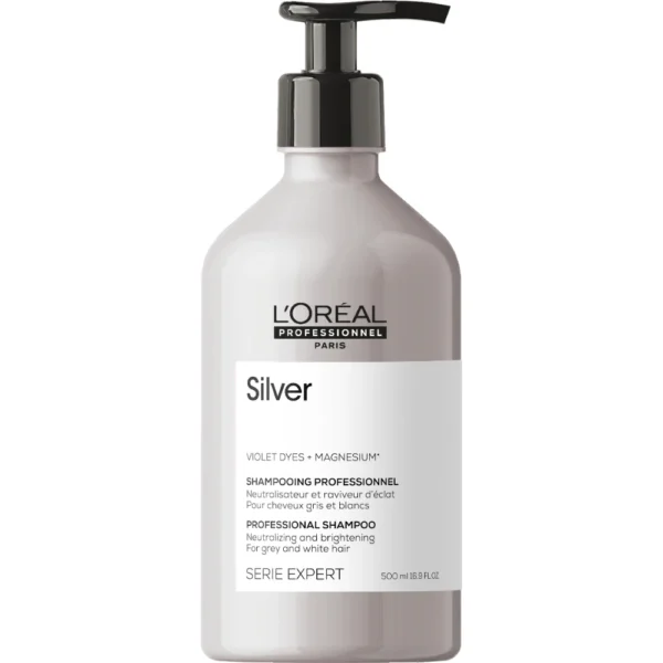 LP SE21 SILVER SHAMPOO 500ML LOREAL MATIZADOR