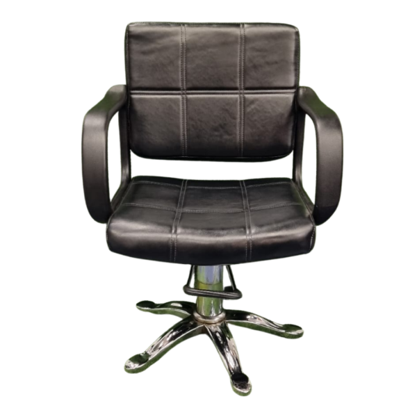 SILLA DE PELUQUERIA ITEM NEGRA/CUAD UTC135 GLOBAL CARE