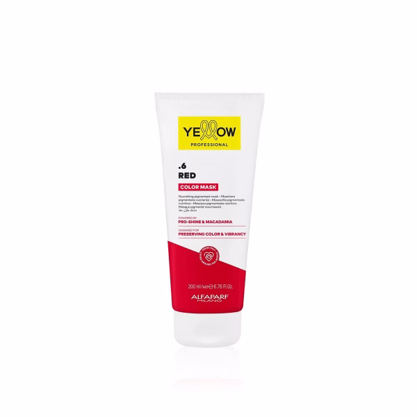 YELLOW COLOR MASK .6 RED 200ML ALFAPARF