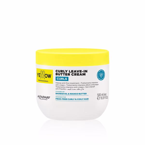 YELLOW CURLS LEAVE IN BUTTER CREAM 500ML