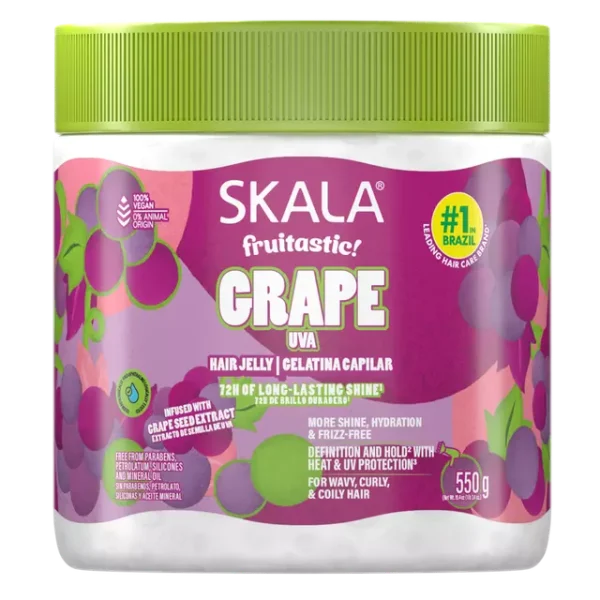 GELATINA CAPILAR GRAPE (UVA) 550GR SKALA