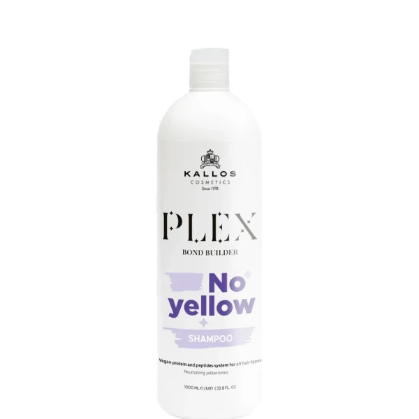 KJMN PLEX NO YELLOW SHAMPOO MATIZADOR 1000ML KALLOS