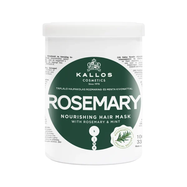 KJMN ROSEMARY HAIR MASK 1000ML KALLOS