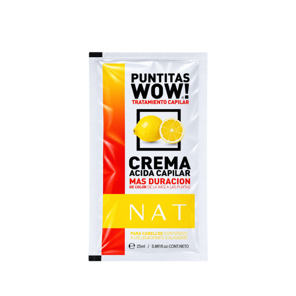 SACHET PUNTITAS WOW CREMA ACIDA 25ML NAT