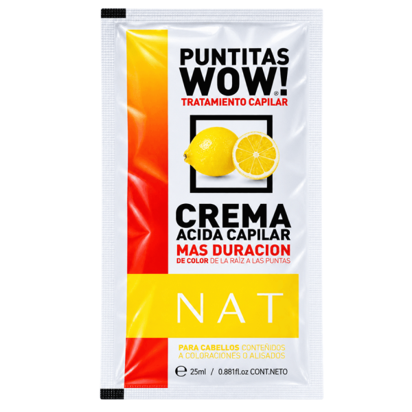 SACHET PUNTITAS WOW CREMA ACIDA 25ML NAT