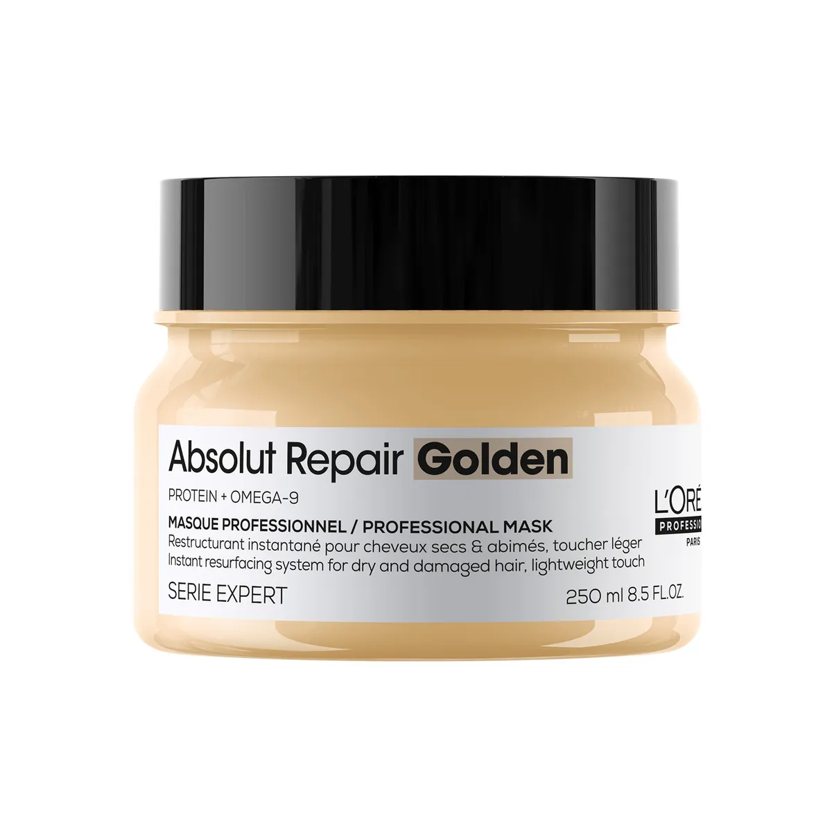 MÁSCARA REPARADORA GOLDEN CABELLO FINO ABSOLUT REPAIR 250 ML LOREAL MÁSCARA REPARADORA GOLDEN CABELLO FINO ABSOLUT REPAIR 250 ML LOREAL - Imagen 1