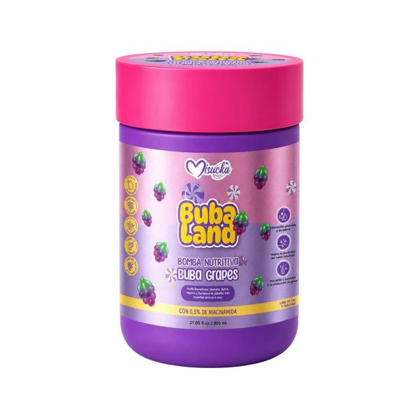 BUBALAND BOMBA NUTRITIVA BUBA GRAPES 800ML MISUCKA